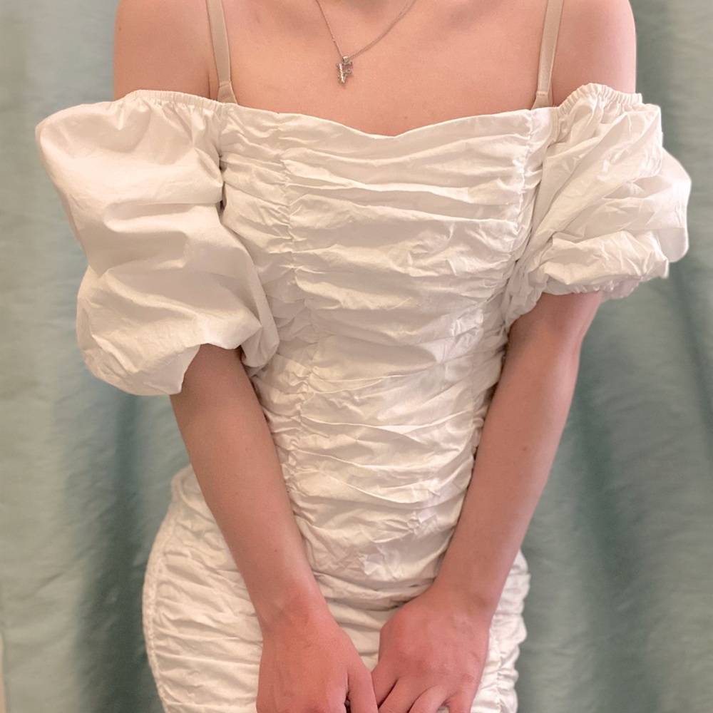 Dolls Kill O.Vianca puff sleeve dress